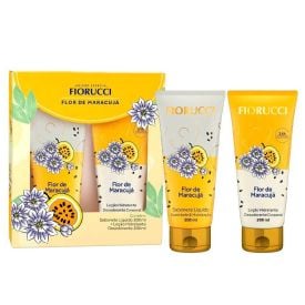 Kit Sabonete Líquido + Hidratante 200Ml Fiorucci - Flor de Maracujá