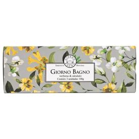 Kit Sabonete Natural Em Barra Giorno - Verbena e Sândalo