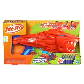 Lan&ccedil;ador De Dardos Nerf Wild Lionfury Hasbro - F8646