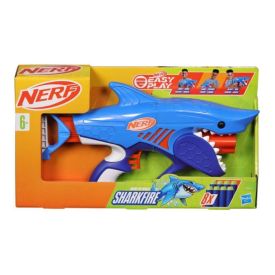 Lan&ccedil;ador De Dardos Nerf Wild Sharkfire Hasbro - F8645