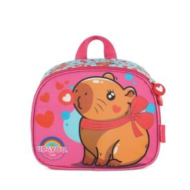 Lancheira Infantil Up Capy Luxcel - Rosa