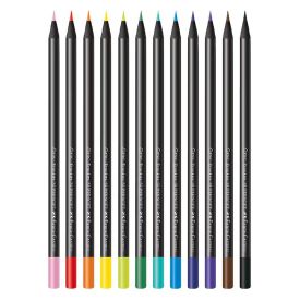 L&aacute;pis de Cor Supersoft Faber Castell 12 Cores - 210710