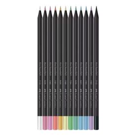 L&aacute;pis de Cor Supersoft Pastel Faber Castell 12 Cores - 210745