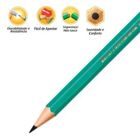 Lápis Grafite Evolution Hexagonal Com 4 Unidades Bic - 835230
