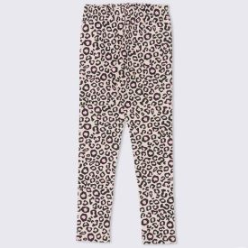 Legging 12 a 16 anos Molecotton Animal Print Marmelada Rotativo Animal Print