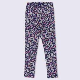 Legging 12 a 16 anos Molecotton Borboletas Marmelada Rotativo Borboletas