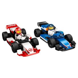 Lego City Carros De Corrida Willians Racing E Haas F1 - 60464