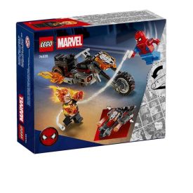 Lego Marvel Homem-Aranha Vs Motoqueiro Fantasma - 76335