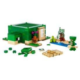 Lego Minecraft 21254 A Casa Tartaruga De Praia - 21254