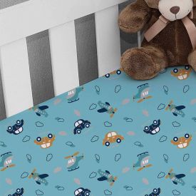 Lençol Infantil Avulso Para Berço Havan Baby - Viagem