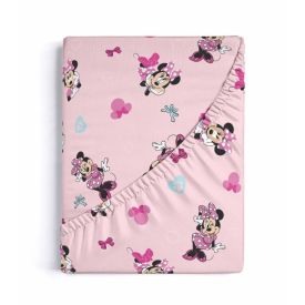 Lençol Infantil Solteiro com Elástico Disney by Hedrons - Minnie Fresh Rotativo
