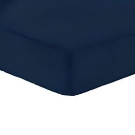 Lençol Solteiro King Com Elástico Havan Casa 1 Pç - Azul Marinho