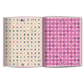 Livro 500 Adesivos Angel E Stitch Culturama - Diversão