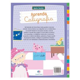 Livro Apoio Escolar Aprenda Caligrafia Ciranda Cultural - 9786555007572