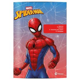 Livro Adesivos e Atividades Homem-Aranha - Culturama