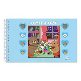 Livro Comfy And Cozy Blue Para Colorir Ciranda Cultural - 9786526122167