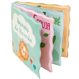 Livro De Banho Para Bebê Buba - Animais Da Floresta