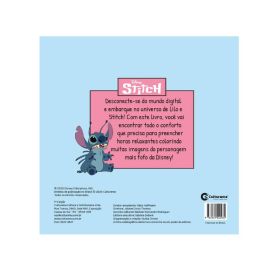 Livro De Colorir Comfy Stitch Ciranda Cultural - Azul