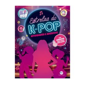 Livro Estrelas do K-Pop Atividades e Adesivos Ciranda Cultural