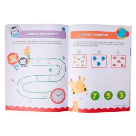 Livro Fisher Price Aprendendo As Horas Ciranda Cultural - 9786555001785