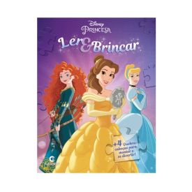 Livro Ler E Brincar Princesas Disney - Culturama