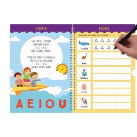 Livro Letra Bastão Caneta Mágica - Ciranda Cultural