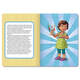 Livro Pop Com Quebra Cabeça Toy Story - 20730203