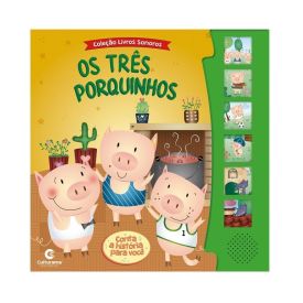 Livro Sonoro Os Três Porquinhos - Culturama