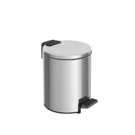 Lixeira com Pedal Aço Inox Loop Tramontina 3 Litros