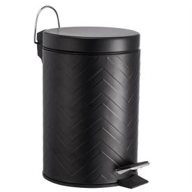 Lixeira Com Pedal Vintage Havan Casa 5 Litros - Preto