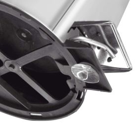 Lixeira Com Tampa E Pedal Brasil Tramontina 5 Litros - Aço Inox