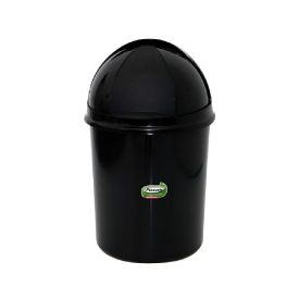 Lixeira Retrátil Plasvale 7,3 Litros - Preto