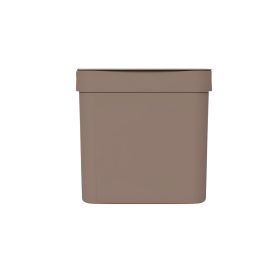 Lixeira Trium Ou 4,7 Litros - Marrom