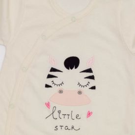 Macacão de Bebê Malha Little Star Yoyo Baby