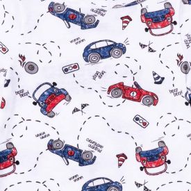 Macaquinho Bebê Menino Aventureiro Fakini Estampado