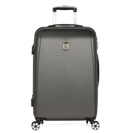 Mala De Viagem Grande Abs 360° Geneva Polo King - Grafite