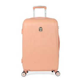 Mala De Viagem Média Abs 360° Geneva Polo King - Rose