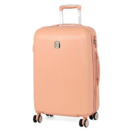 Mala De Viagem Média Abs 360° Geneva Polo King - Rose