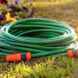 Mangueira 10 Metros Para Jardim Flex Pvc Tramontina - Verde