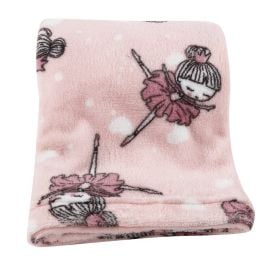 Manta De Bebê Microfibra 90X110 Cm Havan Baby 1 Peça - Bailarina