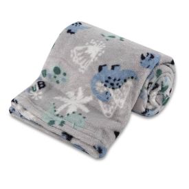 Manta De Bebê Microfibra 90X110 Cm Havan Baby 1 Pç - Dino