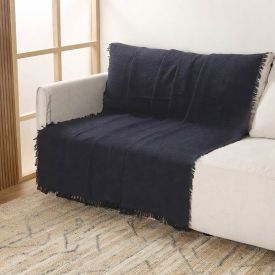 Manta para Sofá Decorativa 1,40X2,00 m Requinte Havan Casa - Cinza Escuro