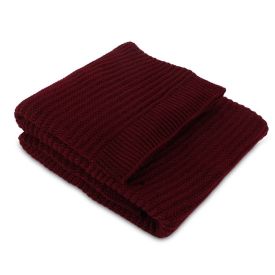 Manta para Sofá em Trico Elegance 1,00X2,00 Havan Casa - Marsala