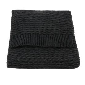 Manta para Sofá em Trico Elegance 1,00X2,00 Havan Casa - Chumbo Mescla