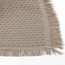 Manta para Sofá Ravena 1,40X1,20 m Havan Casa - Amêndoa