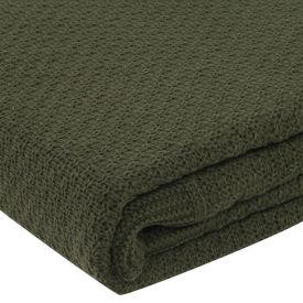 Manta Peseira Tricot Versalhes 100% Poliéster Havan Casa - Verde