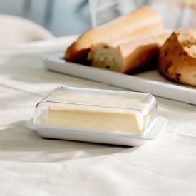 Manteigueira De Plástico Break Ou - Branco