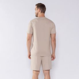Pijama Masculino Curto Marc Alain Bege