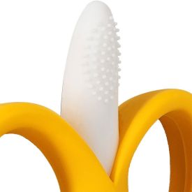 Massageador De Gengiva Infantil Banana Buba - Amarelo
