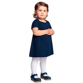 Meia Calça Bebê Fio 70 Lupo - Branco Antartida P